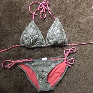 Light taupe crochet bikini DIFFERENT SIZE TOP